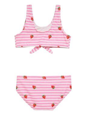 Old Navy Strawberry Print Bikini Set | Girls Size L (10–12)